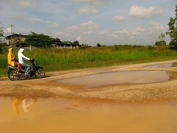 Motorbike at Bintan Island, Indonesia