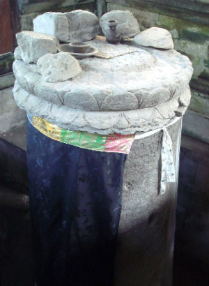Belanjong Pillar of Sanur, Bali, Indonesia