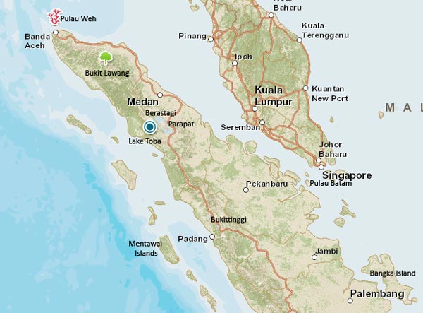 sumatera maps